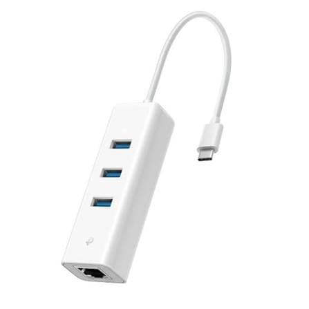 TPLINK UE330C USB Type-C 3-Port Hub & Gigabit Ethernet Adapter