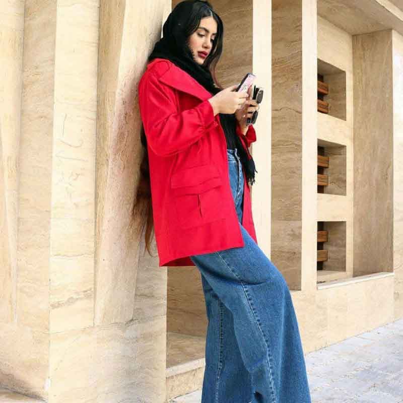 مانتو کتی آستین بند دار — تصویر ۶