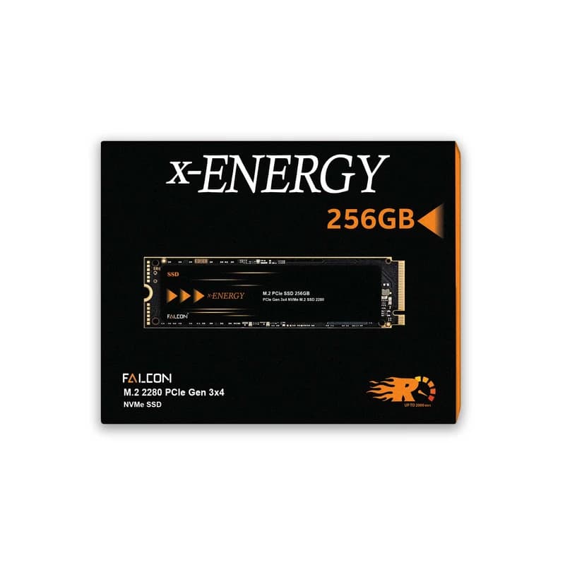 اس اس دی اینترنال PCIe Gen3 x4 ایکس انرژی مدل FALCON ظرفیت 256 گیگابایت — تصویر ۲