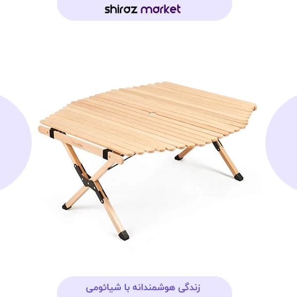 میز چوبی تاشو نیچرهایک Naturehike مدل NH21JU002
