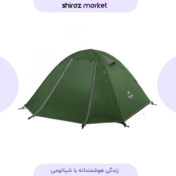 چادر کوهنوردی دو نفره (کله گاوی) نیچرهایک Naturehike مدل NH18Z022-P