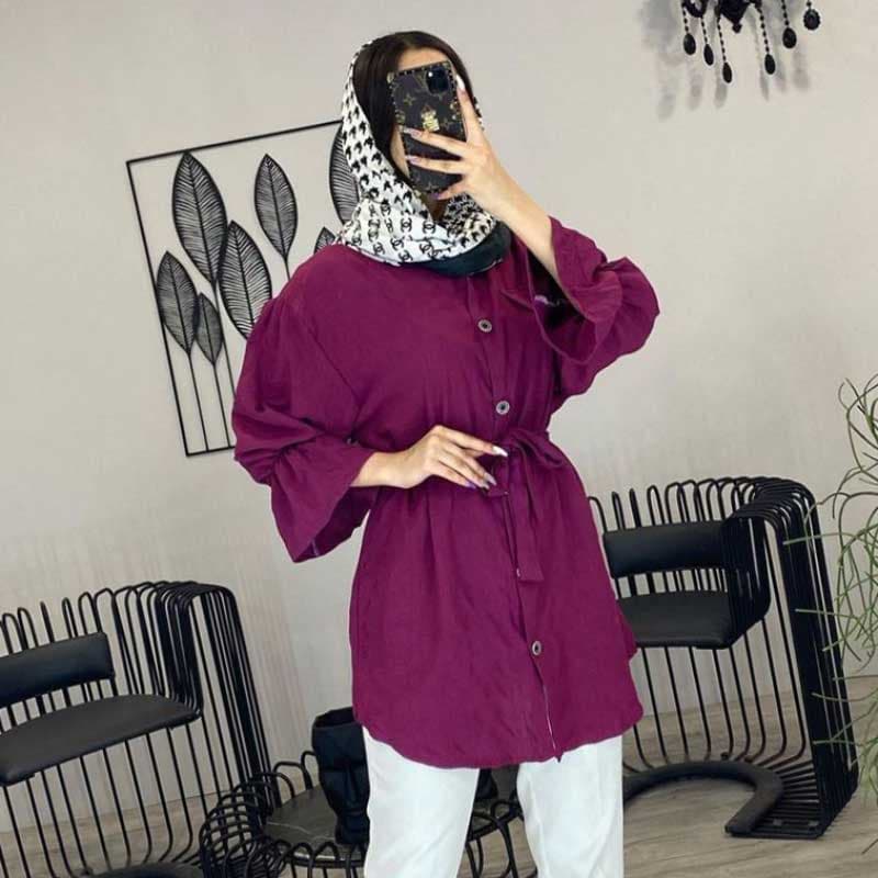 مانتو بهاره آستین شیپوری — تصویر ۲