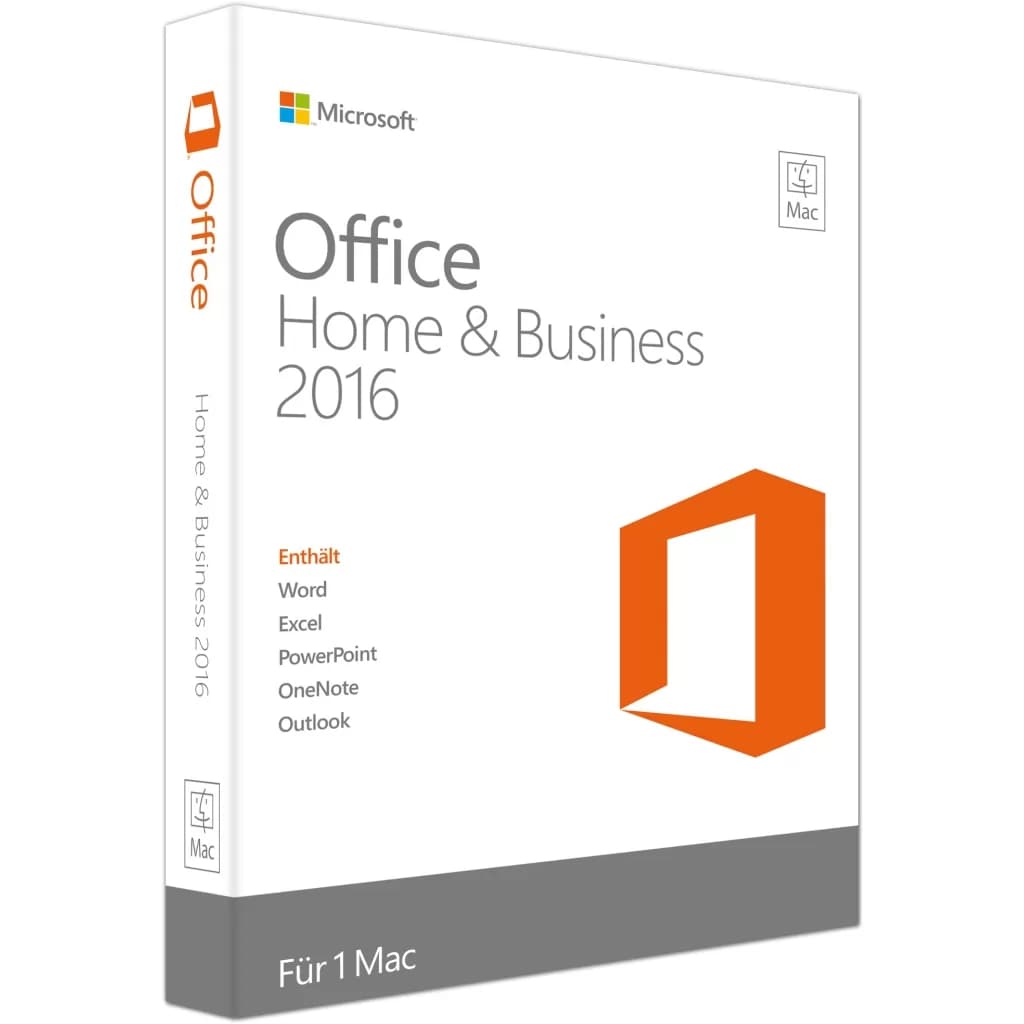 Office for Mac 2016 Home and Business