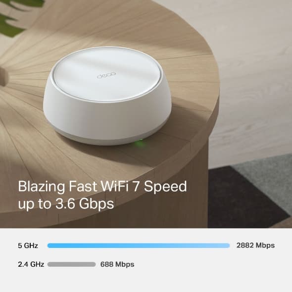 Deco BE22 BE3600 Whole Home Mesh WiFi 7 System(1PACK) — تصویر ۲