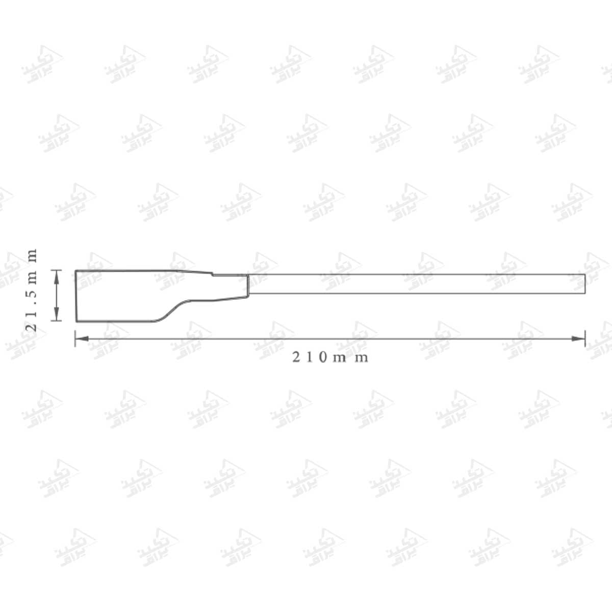 چراغ LED شلف شیشه ای فانتونی مدل فلوکسا N950_N951_N952 — تصویر ۳