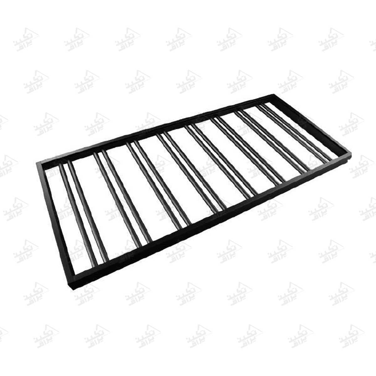 چراغ LED شلف آلومینیومی نگهدارنده بطری مشکی مات با ترانس فانتونی مدل پلانو N671 و N672
