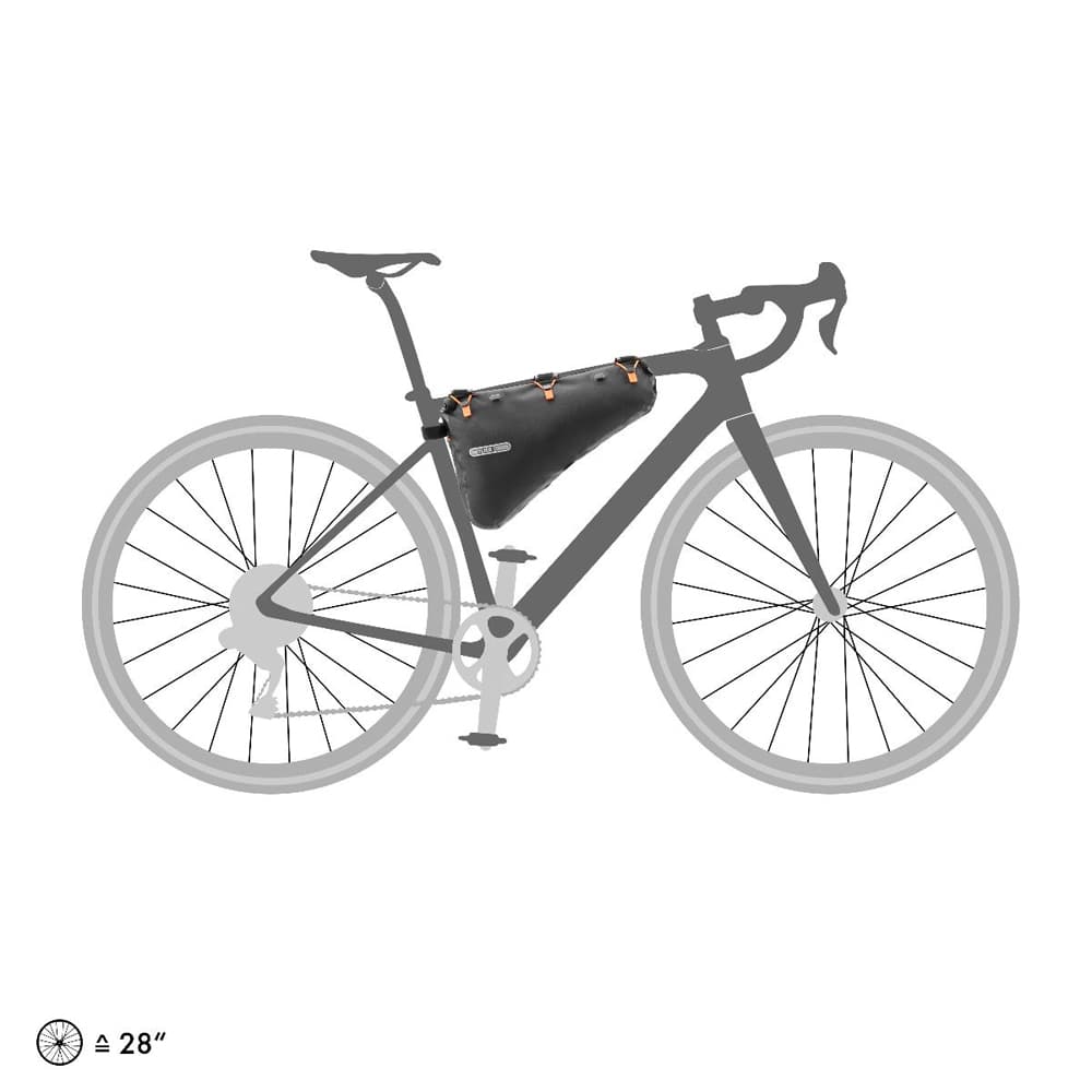 کیف تنه دوچرخه ضدآب FRAME-PACK RC ارتلیب – 4 لیتر — تصویر ۶