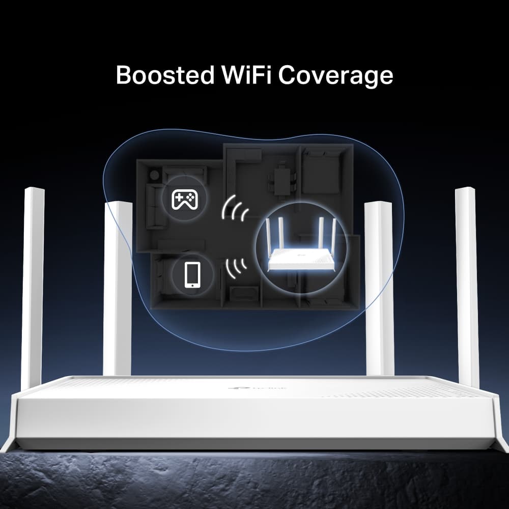 TPLINK Archer BE220W BE3600 dual-band Wi-Fi 7 router — تصویر ۵