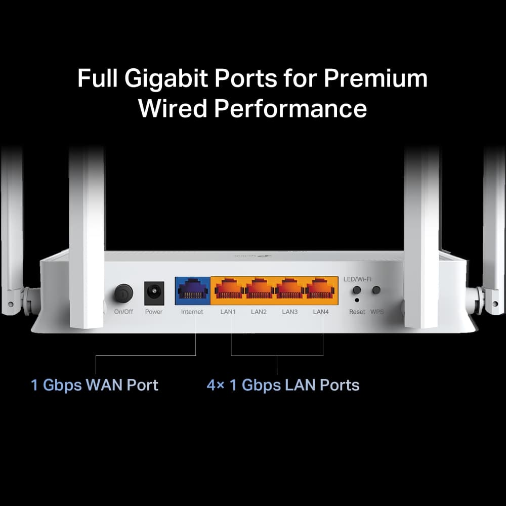 TPLINK Archer BE220W BE3600 dual-band Wi-Fi 7 router — تصویر ۴