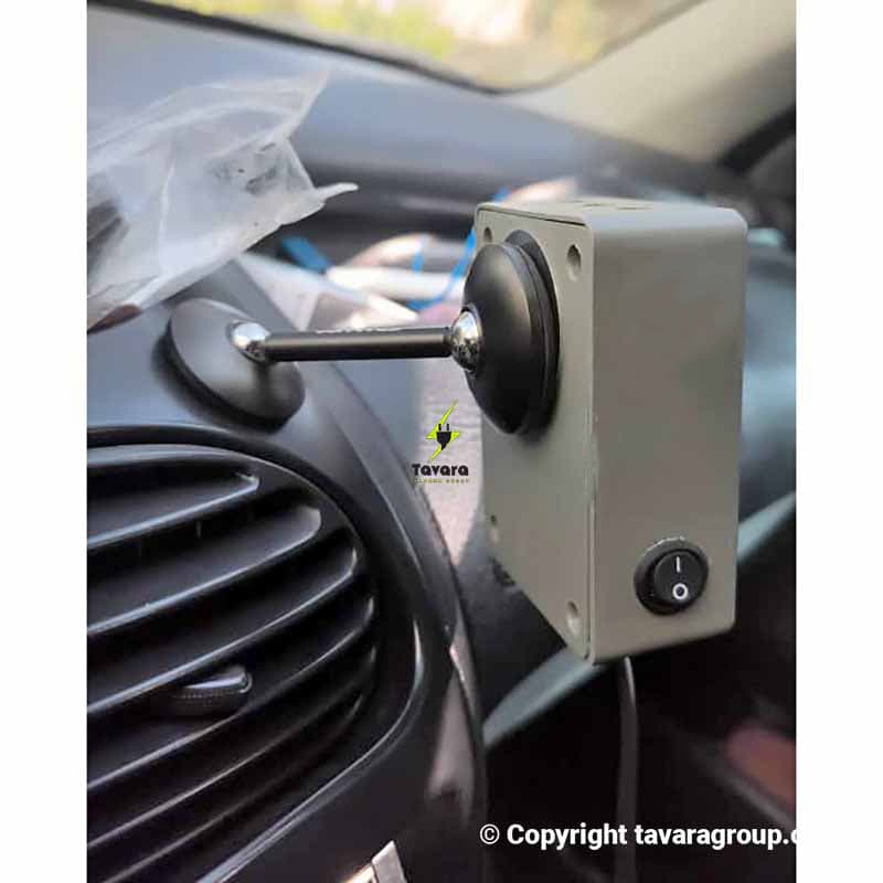 سیم سرخ کن داخل ماشین مدل کوره القایی 12V سیخ داغ کن — تصویر ۴