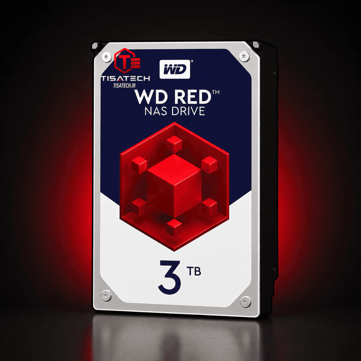 هارد وسترن 3 ترابایت قرمز red