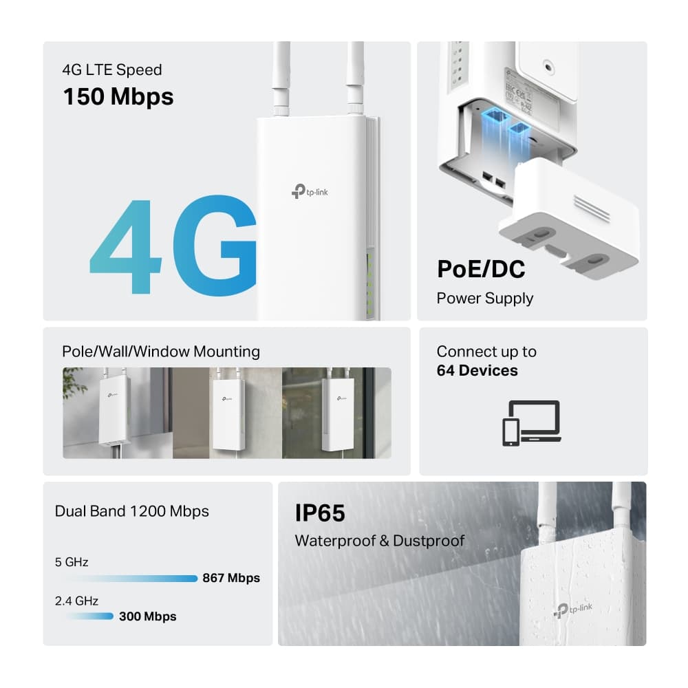 TP-LINK Archer MR402-Outdoor — تصویر ۴