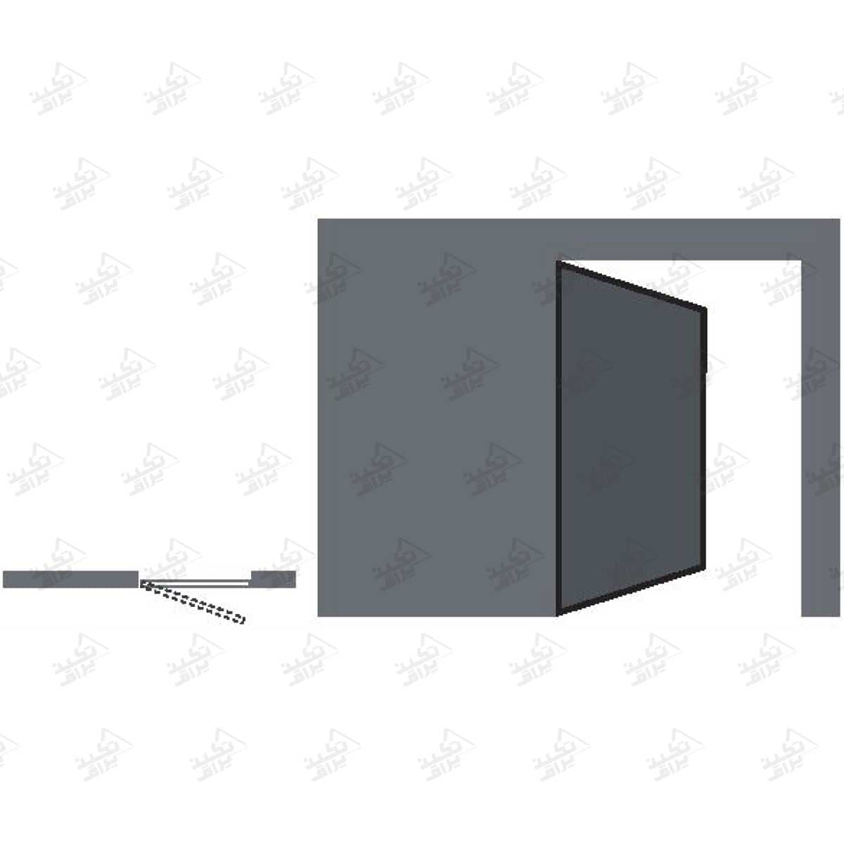 لولا Swing درب چوبی بدون کتیبه فانتونی مدل K806