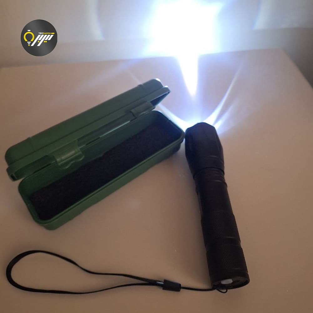 چراغ قوه دوکاره UV و سفید مدل K04-2 — تصویر ۵