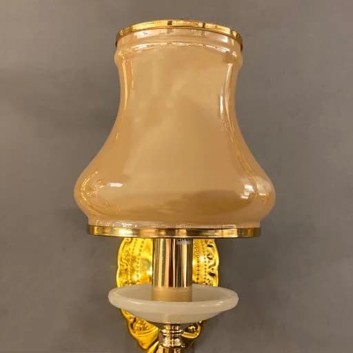 چراغ دیواری دکوراتیو طلایی — تصویر ۳
