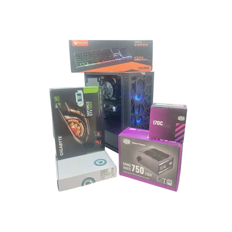 سیستم گیمینگ نسل ۱۳ استوک با پردازنده Core i3 و حافظه SSD ۲۵۶ و HDD 500 گیگابایت و رم 16 گیگابایت و گرافیک 6 گیگابایت — تصویر ۴