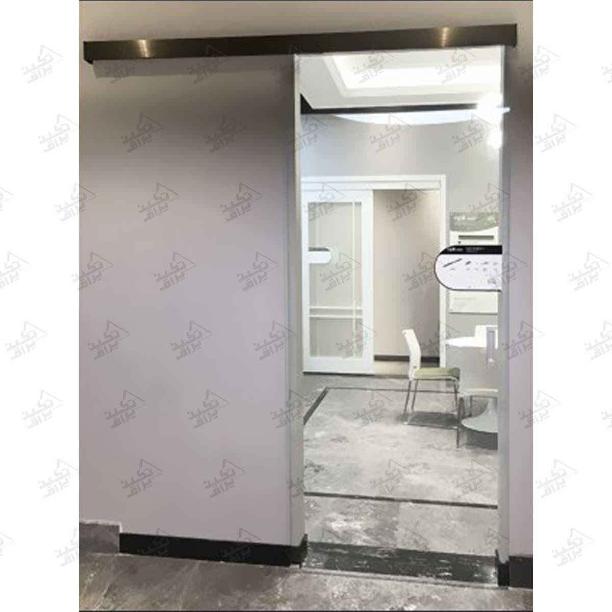 مکانیزم ریلی وال هنگ تک درب شیشه ای فانتونی مدل K104