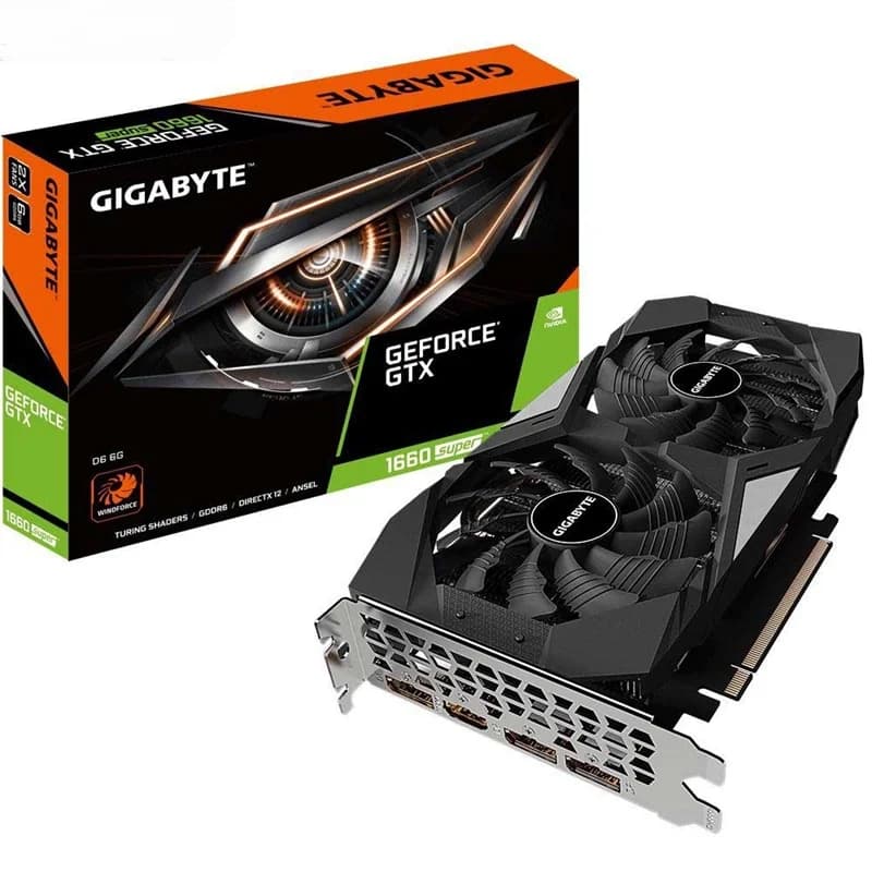 کارت گرافیک گیگابایت استوک مدل Gigabyte GeForce GTX 1660 SUPER D6 6GB GDDR6 — تصویر ۲