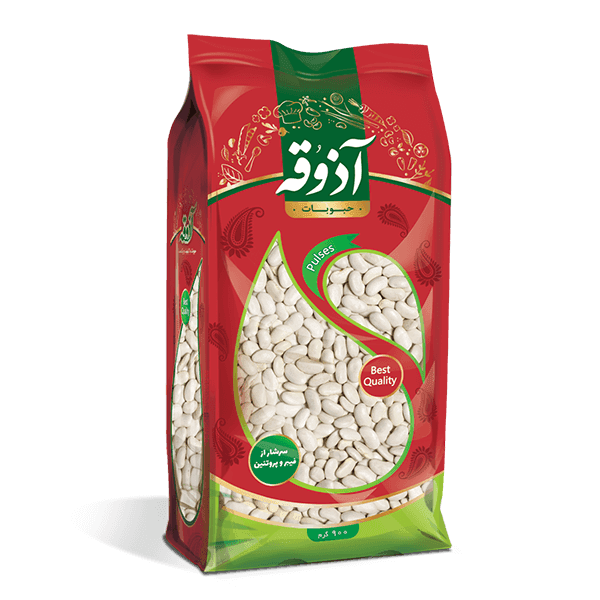 لوبيا سفيد 900 گرمي آذوقه