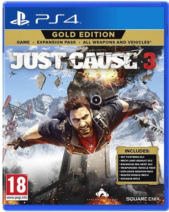 بازی Just Cause 3 Gold Edition برای PS4