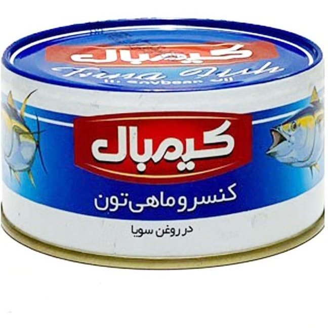 کنسرو ماهی تن در روغن گیاهی 120 گرمی کیمبال