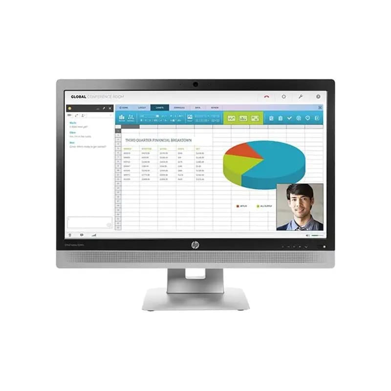 مانیتور اچ پی استوک 24 اینچ مدل HP EliteDisplay E240c — تصویر ۲
