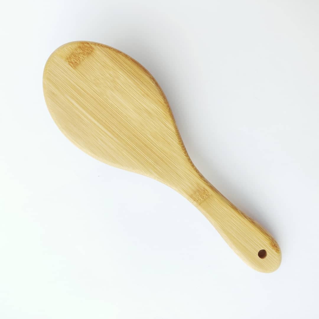 برس چوبی بامبو دانه گرد BAMBOO — تصویر ۲