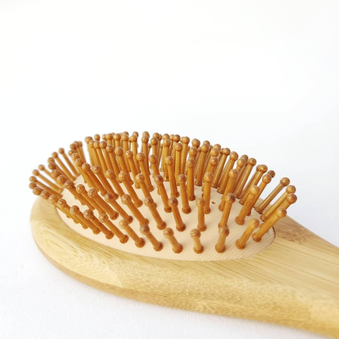 برس چوبی بامبو دانه گرد BAMBOO — تصویر ۳