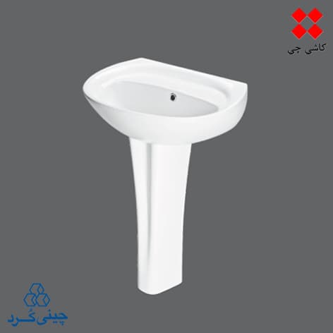 روشویی پایه دار آرین سایز 57 درجه 2 — تصویر ۴