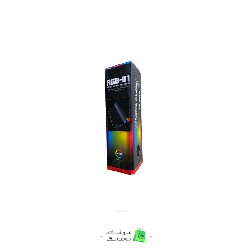 موس پد گیمینگ ساده RGB — تصویر ۲
