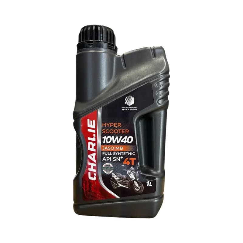 روغن موتور سیکلت تمام سنتتیک چارلی مدل SN Plus 10W-40 حجم 1 لیتر — تصویر ۲