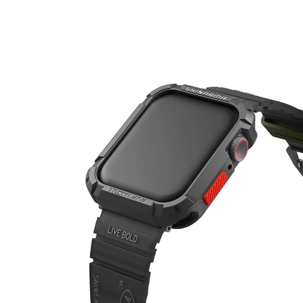 بند اپل واچ 45/46/49mm برند اسکین آرما مدل SKINARMA SHOKKU — تصویر ۴