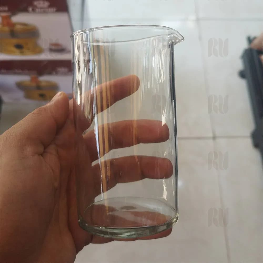 شیشه یدک فرنچ پرس 350 و 650 میلی لیتر — تصویر ۳