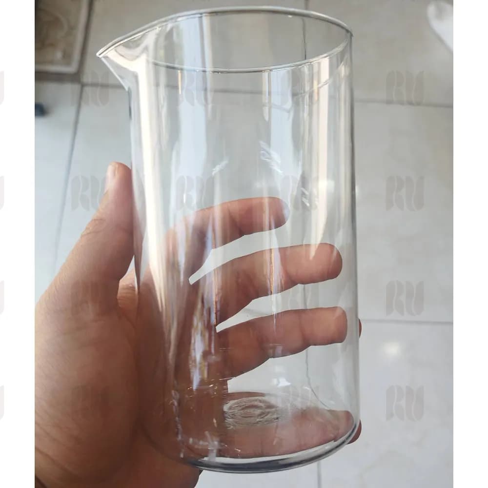 شیشه یدک فرنچ پرس 350 و 650 میلی لیتر — تصویر ۲