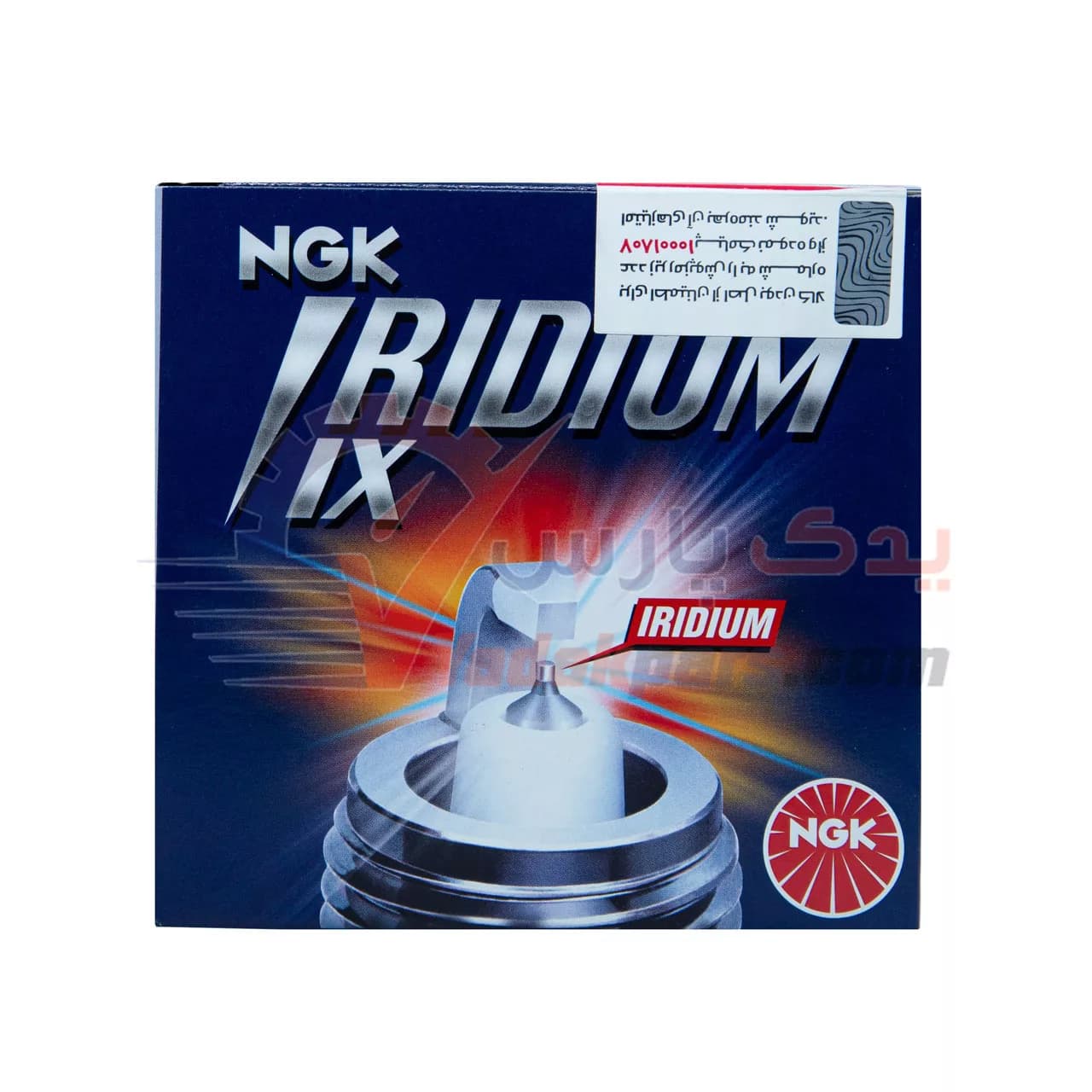 شمع هایما S7 توربو NGK پایه بلند سوزنی ایریدیم IX کد 2309 — تصویر ۴
