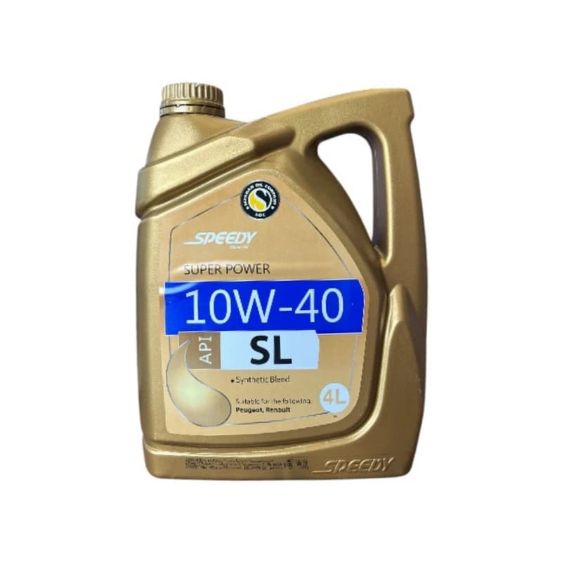 روغن موتور اسپیدی سوپر پاور 10W40 API SL حجم 4 لیتر