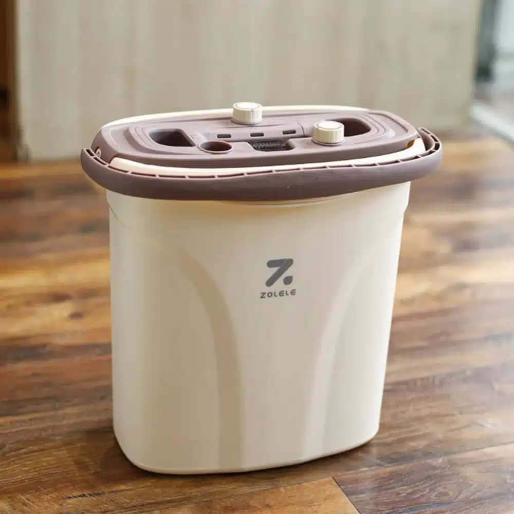ست سطل و زمین شوی چرخشی شیائومی مدل Zolele FM01 — تصویر ۲