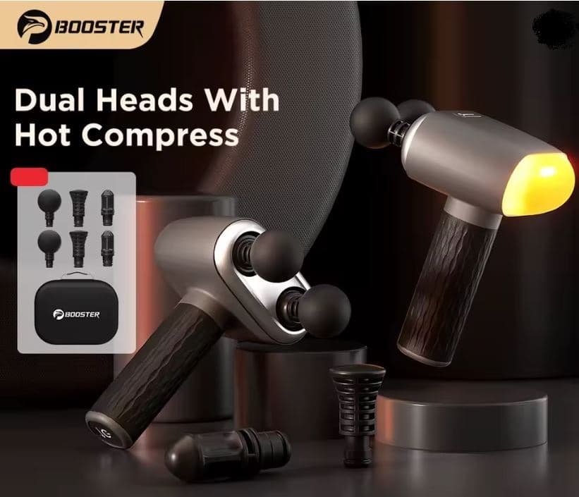 ماساژور تفنگی بوستر مدل دی ام Booster DM (دارای سیستم گرمایشی) — تصویر ۲