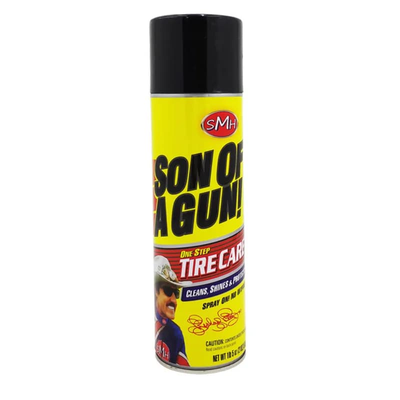 اسپری تمیز کننده و براق کننده لاستیک خودرو اس تی پی مدل Son of a Gun بسته 5 عددی حجم 595 میلی لیتر