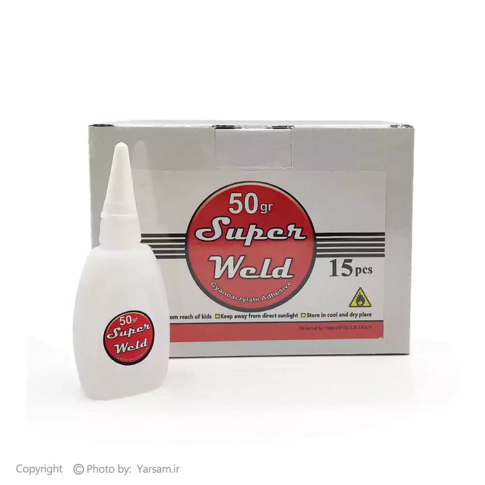 چسب بنر 50 گرمی سوپر ولد super veld