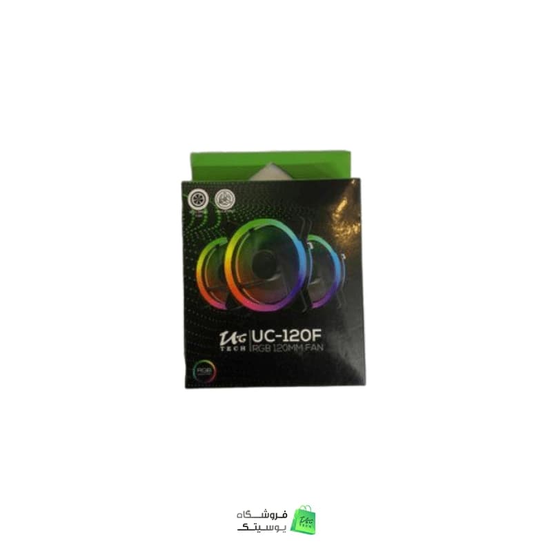 فن کیس RGB یوسیتک مدل 130F — تصویر ۲