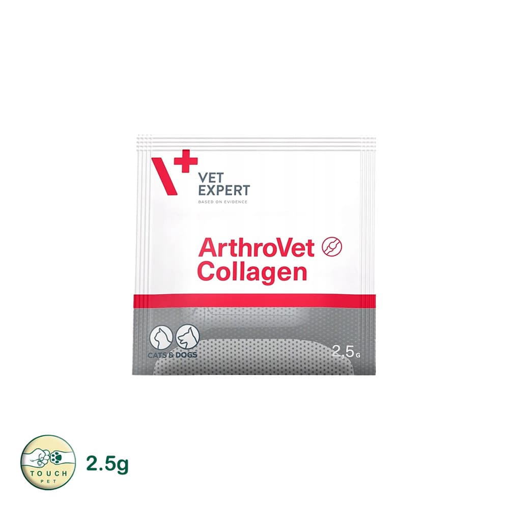ساشه کلاژن آرترووت سگ و گربه وت اکسپرت VET EXPERT ArthroVet Collagen وزن 2.5 گرم