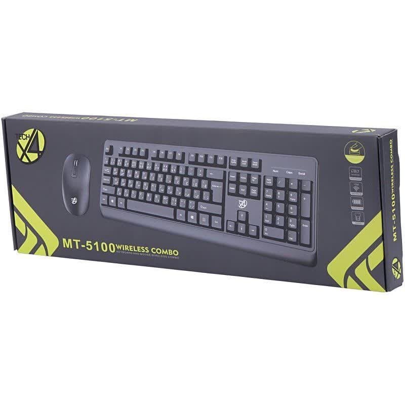 ست موس و کیبورد بی‌سیم X4TECH (ایکس فورتک) مدل MT5100 — تصویر ۴
