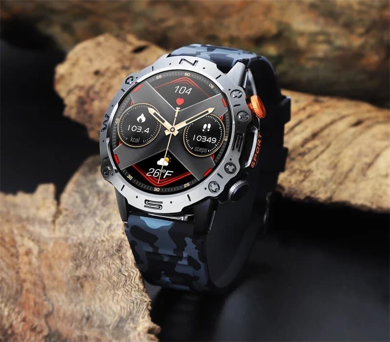 ساعت هوشمند مدل K59 Pro Smart Watch سبز — تصویر ۵