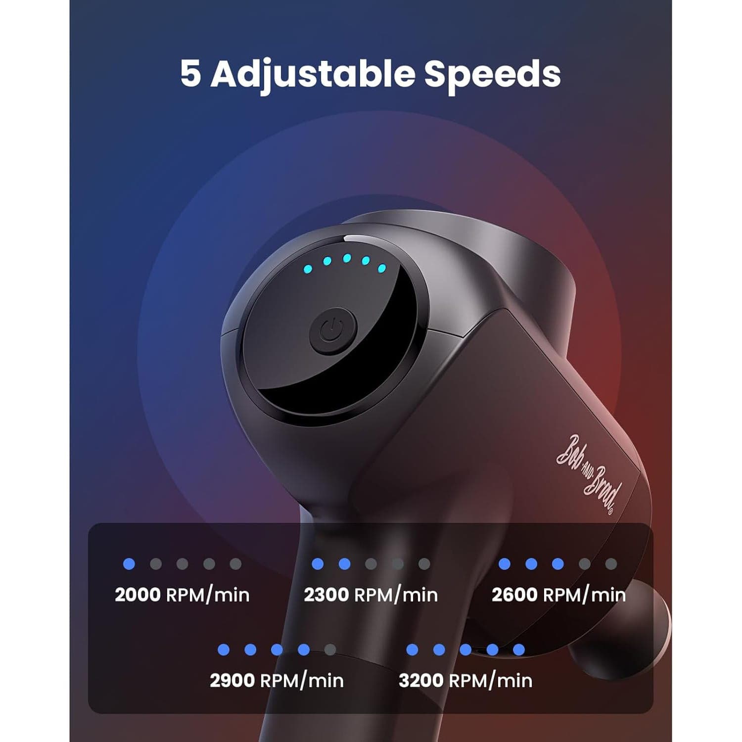 ماساژور تفنگی Bob and Brad X6 Pro Max — تصویر ۸