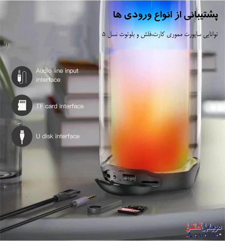 اسپیکر بلوتوثی یسیدو مدل YSW09 — تصویر ۵