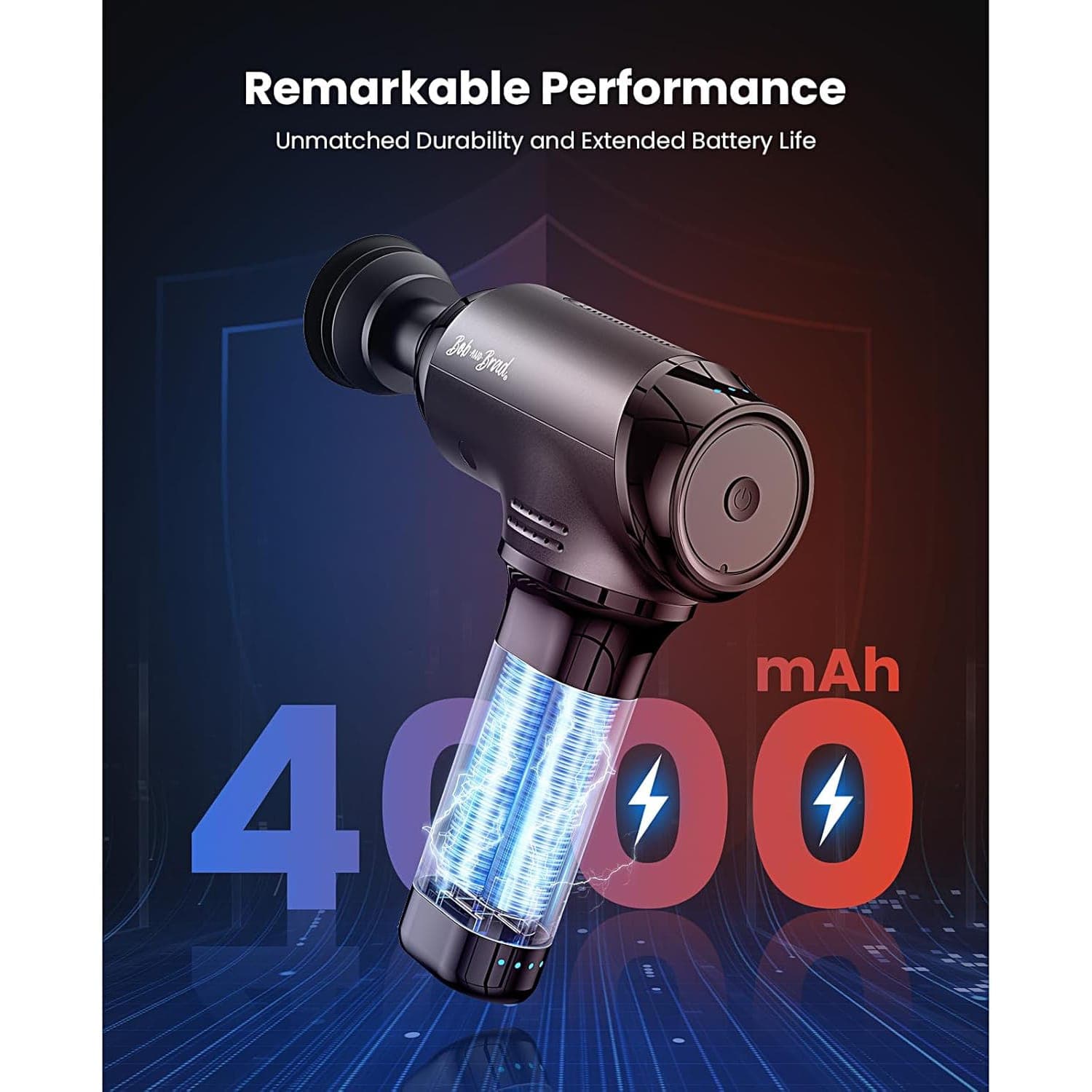 ماساژور تفنگی Bob and Brad T2 Pro — تصویر ۴