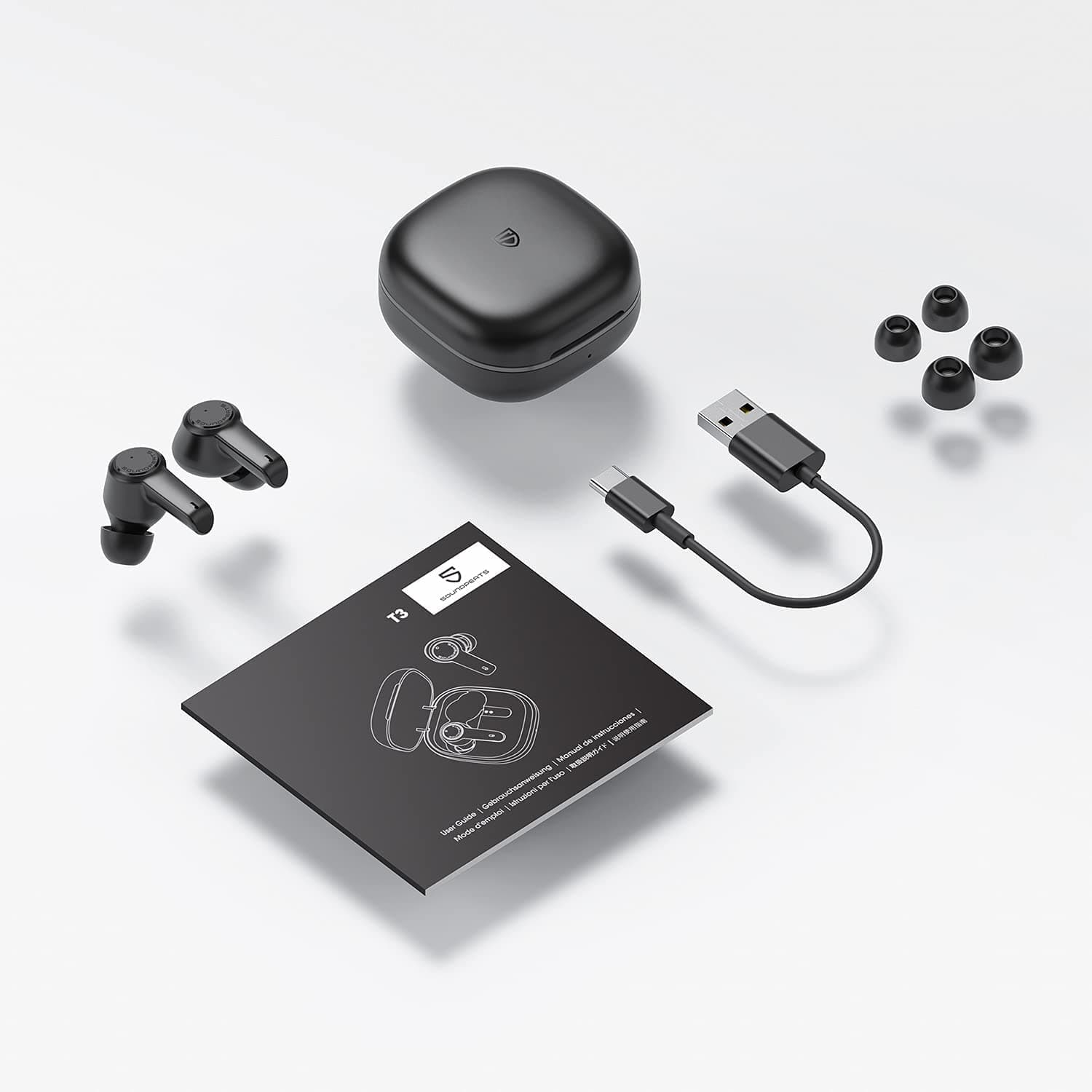 هدفون بی سیم Earbuds SoundPEATS مدل T3 — تصویر ۷