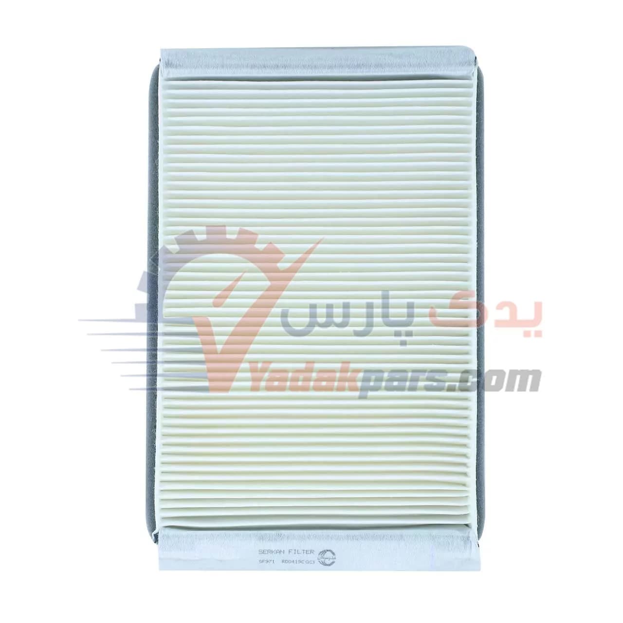 فیلتر کابین پژو 405 سرکان مشترک با پژو پارس، سمند، آردی، روا، دنا، دنا پلاس، سورن و آریسان — تصویر ۳