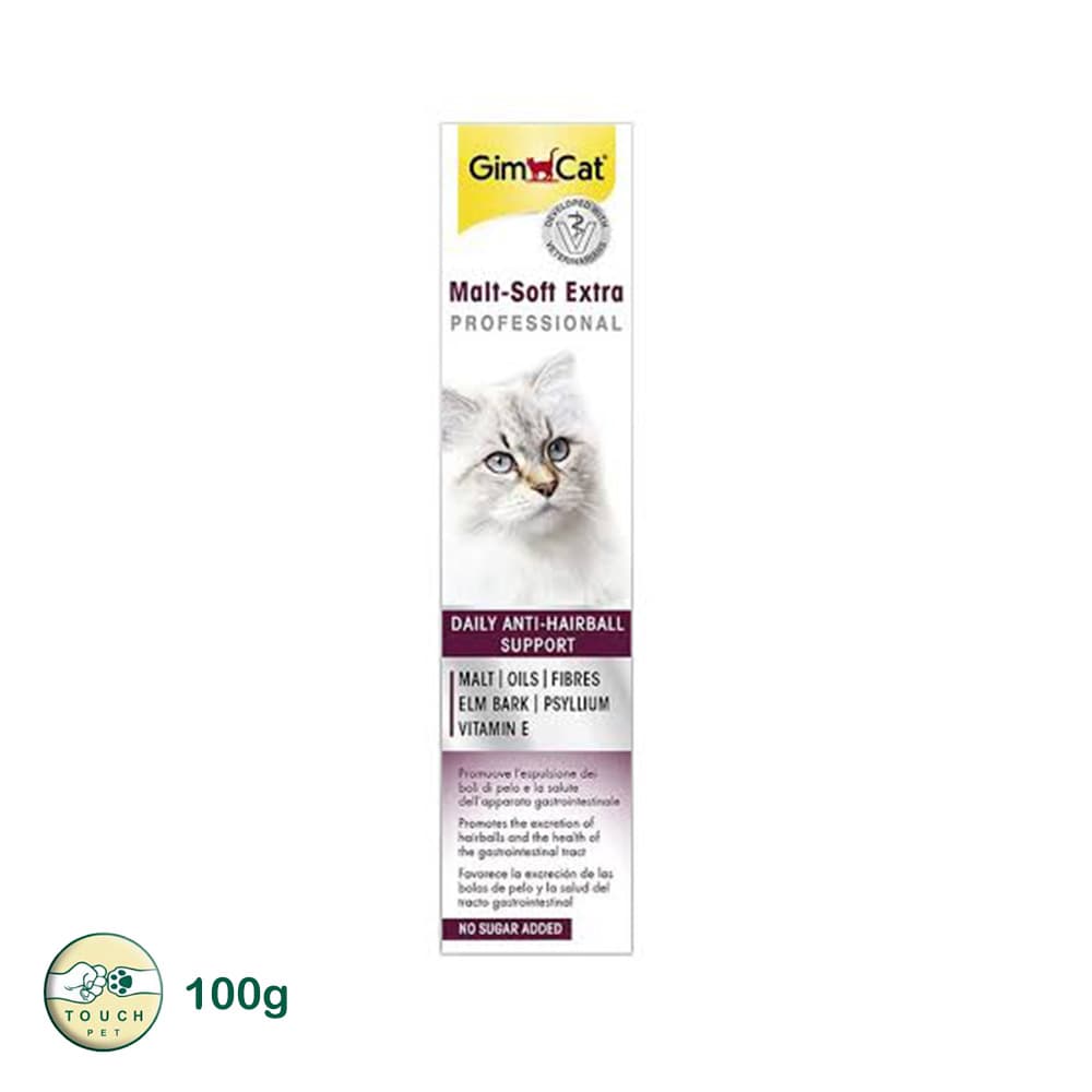 مالت سافت اکسترا گربه gimcat malt soft paste extera جیم کت وزن ۱۰۰ گرم